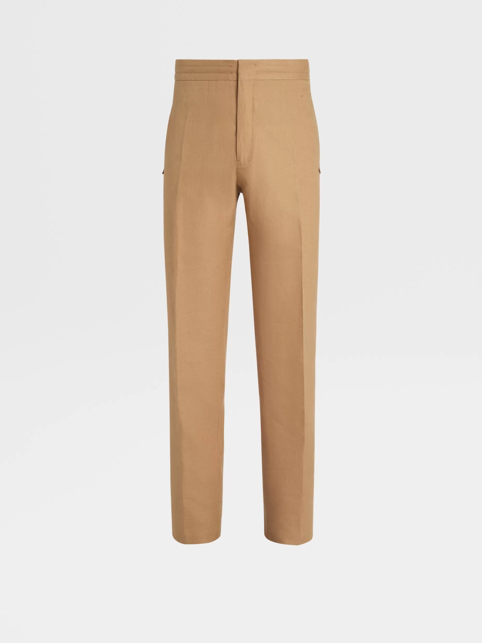 Men ZEGNA Pure Linen Jogger Pants