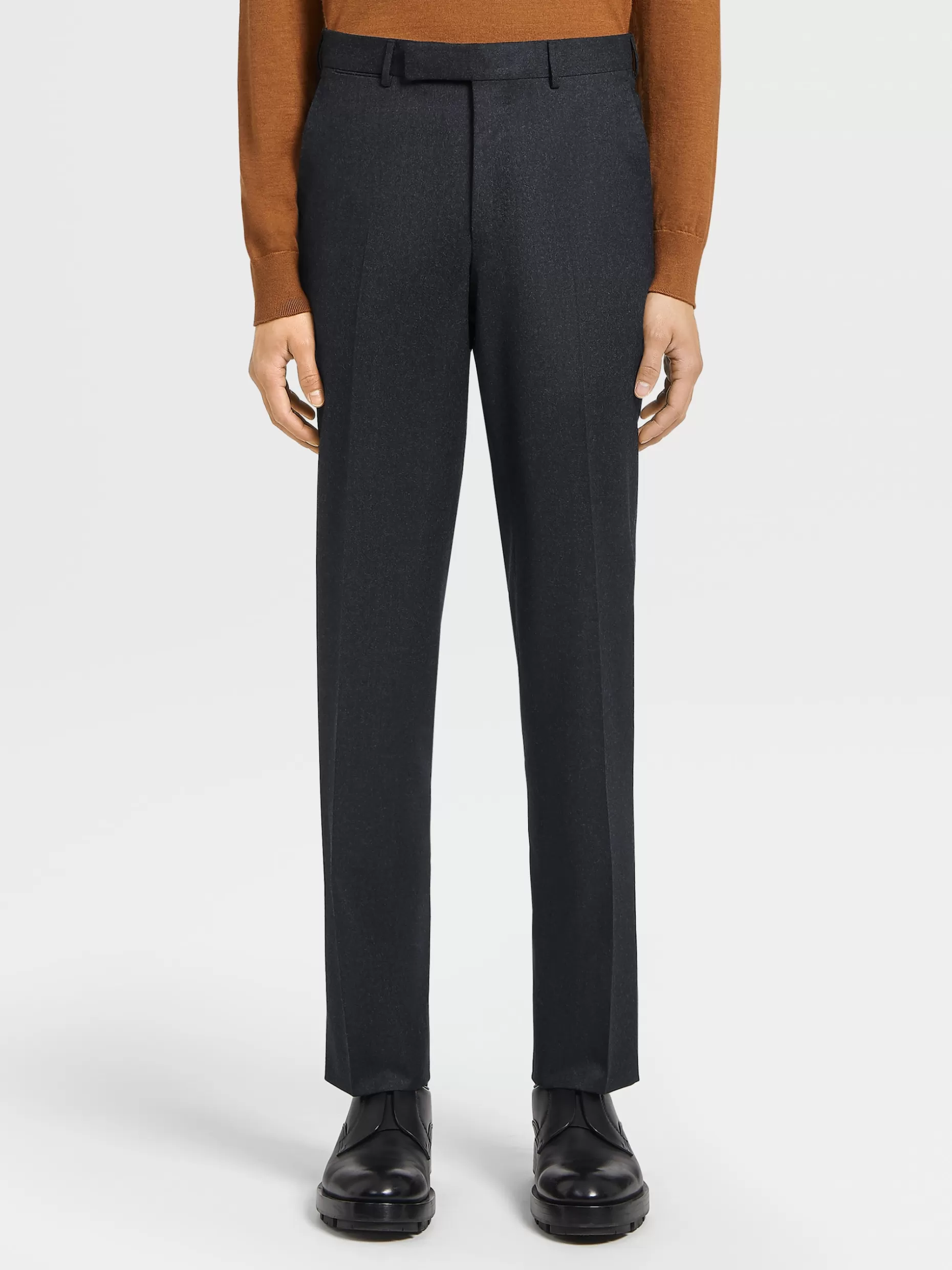 Men ZEGNA Pure Wool Trousers