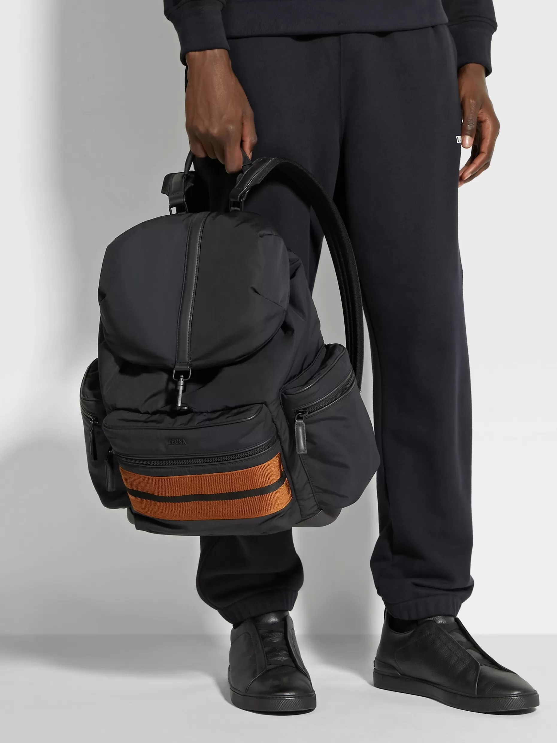 Men ZEGNA Recycled Polyester Special Backpack