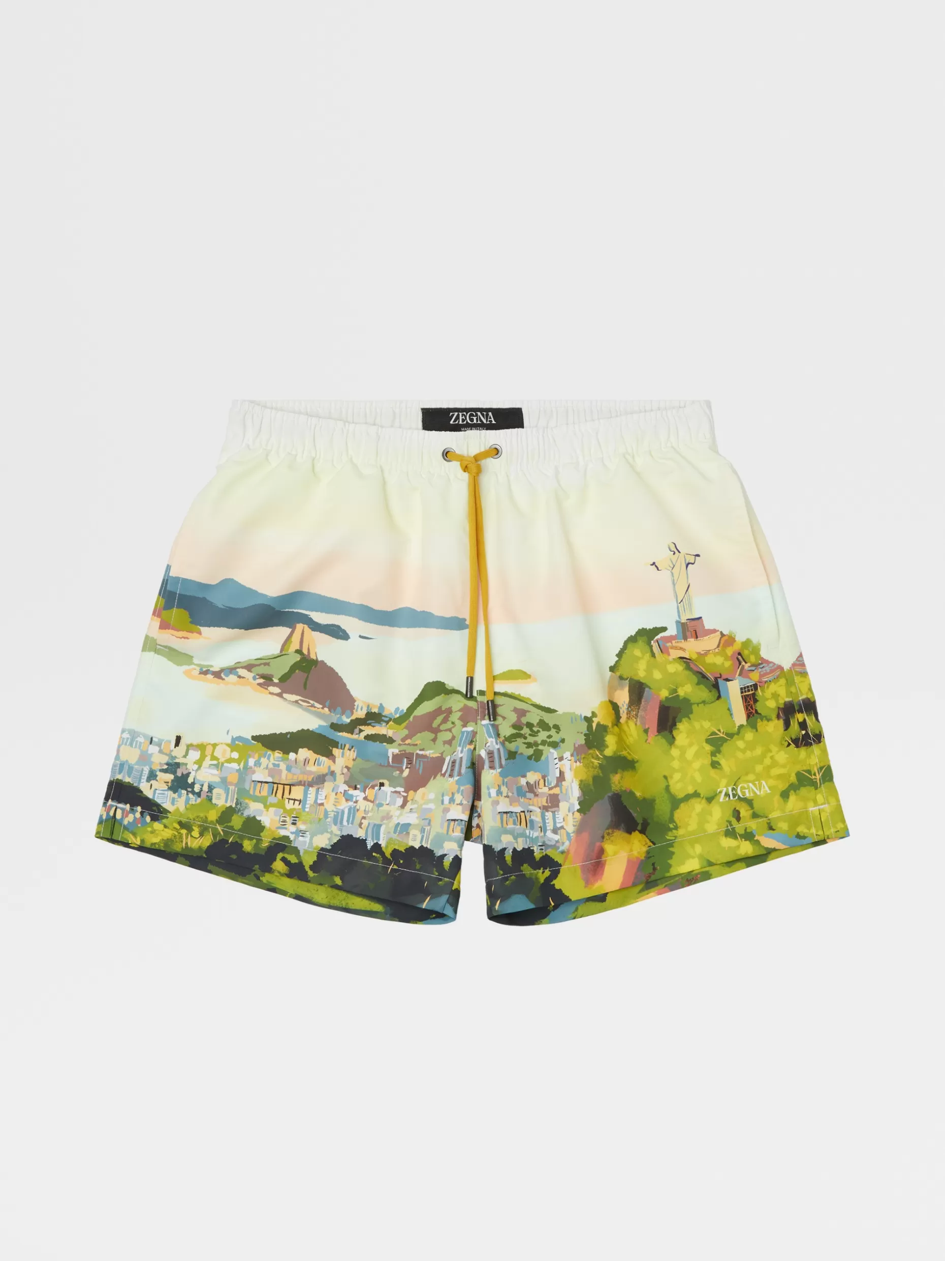 Men ZEGNA Rio De Janeiro Watercolor Swim Boxers