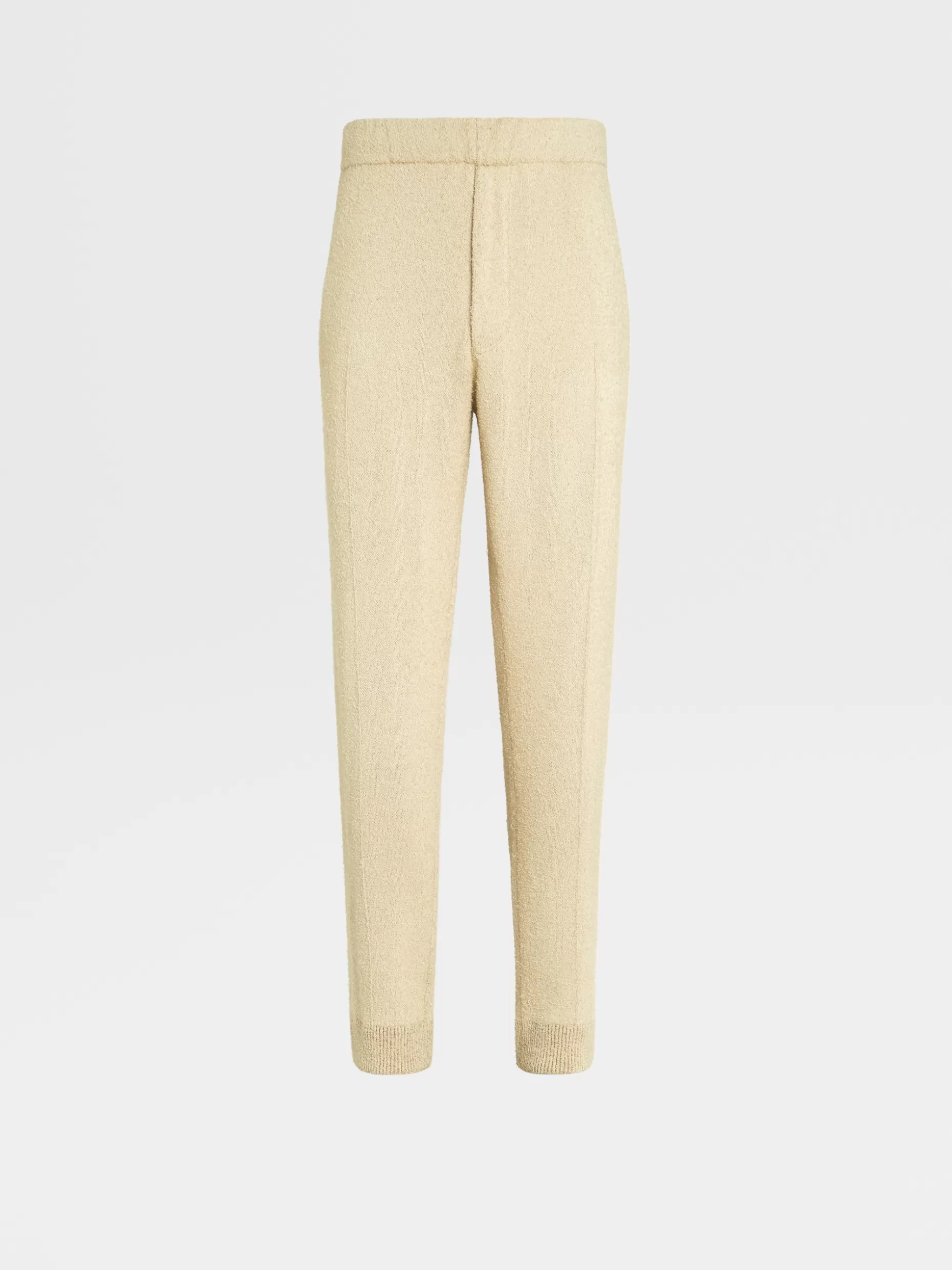 Men ZEGNA Silk And Cashmere Knit Joggers