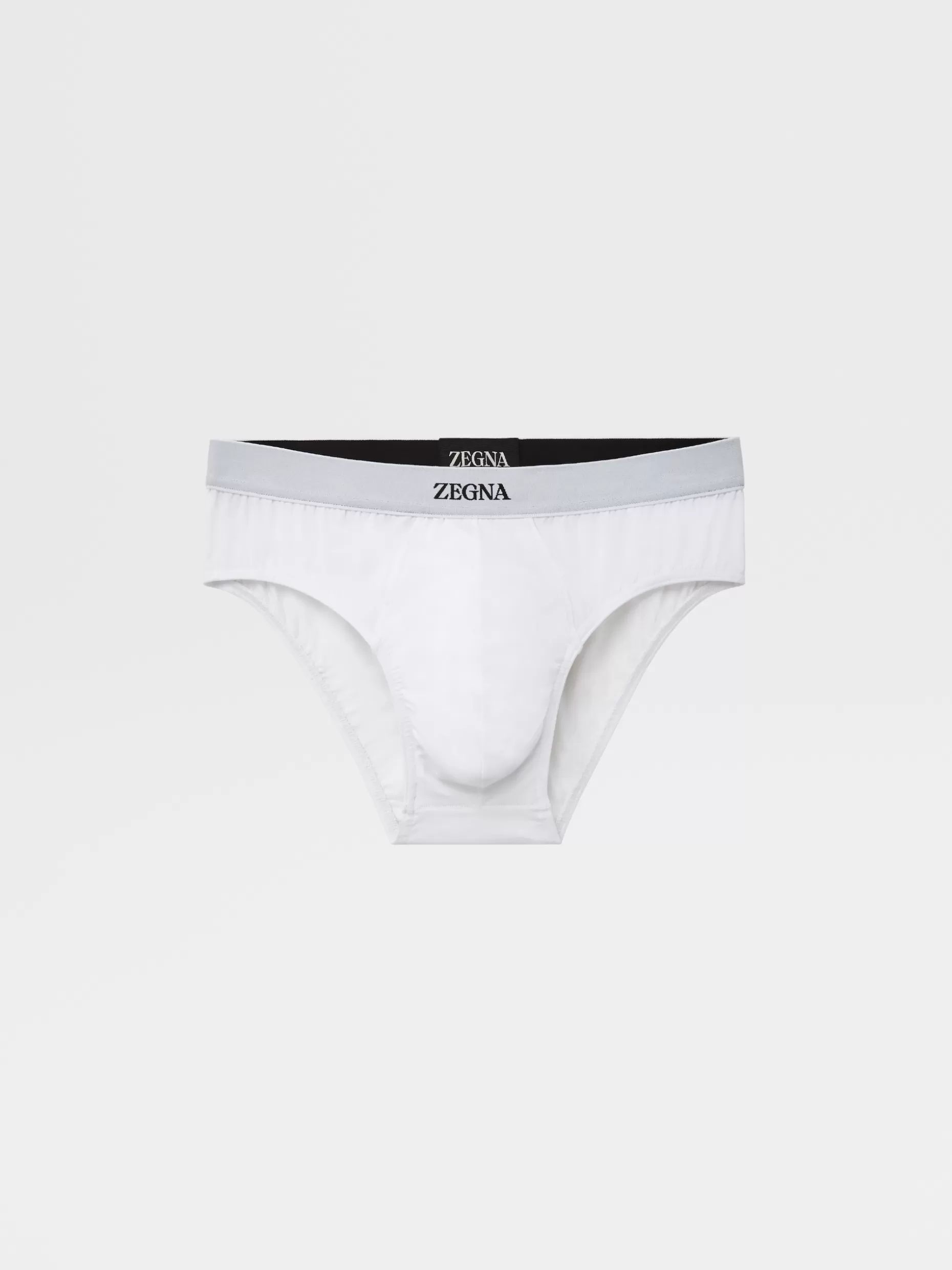 Men ZEGNA Stretch Cotton Midi Brief