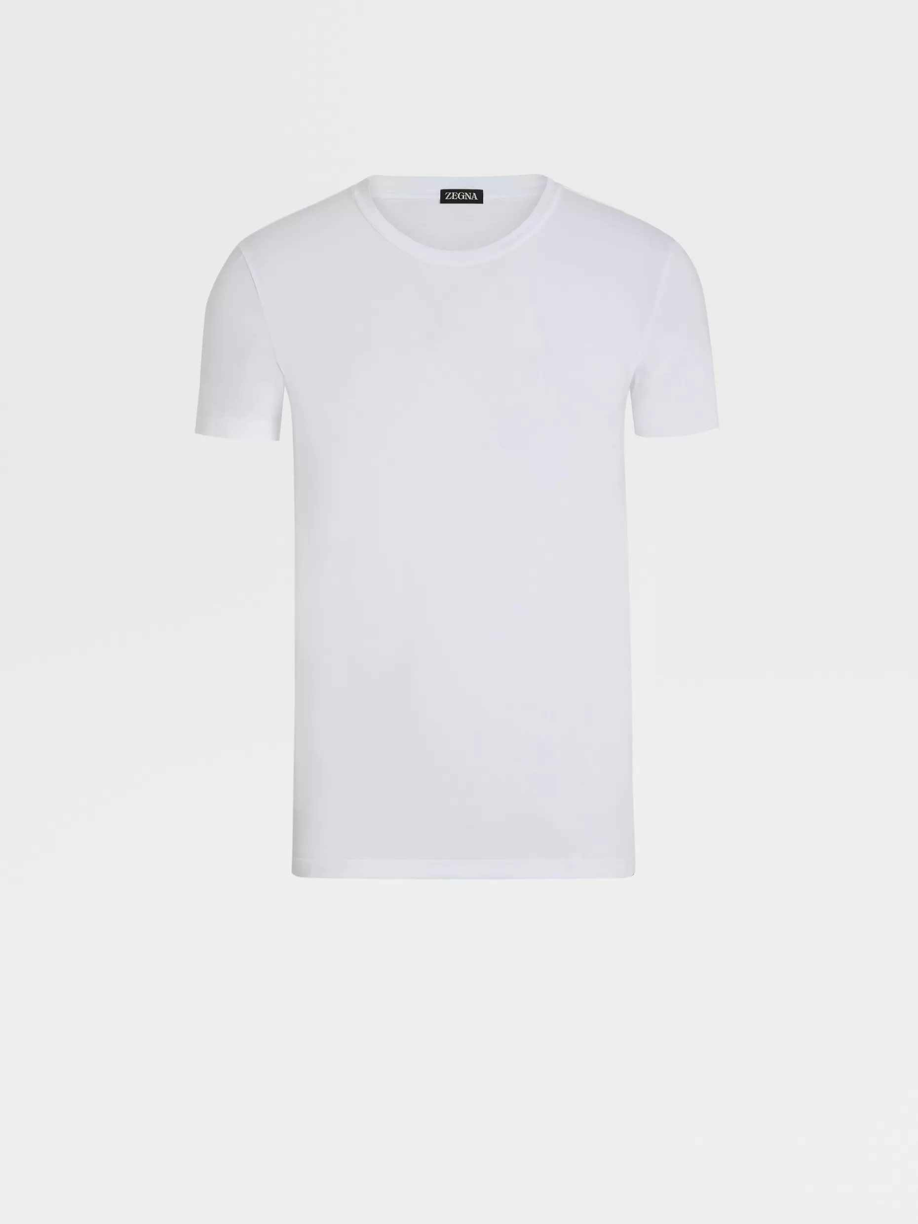 Men ZEGNA Stretch Cotton T-Shirt