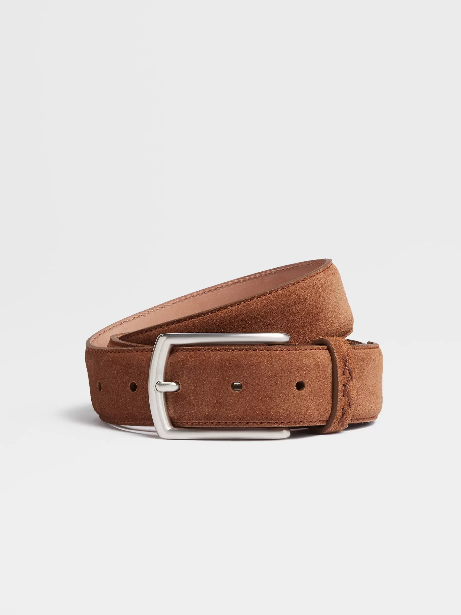 Men ZEGNA Suede Belt