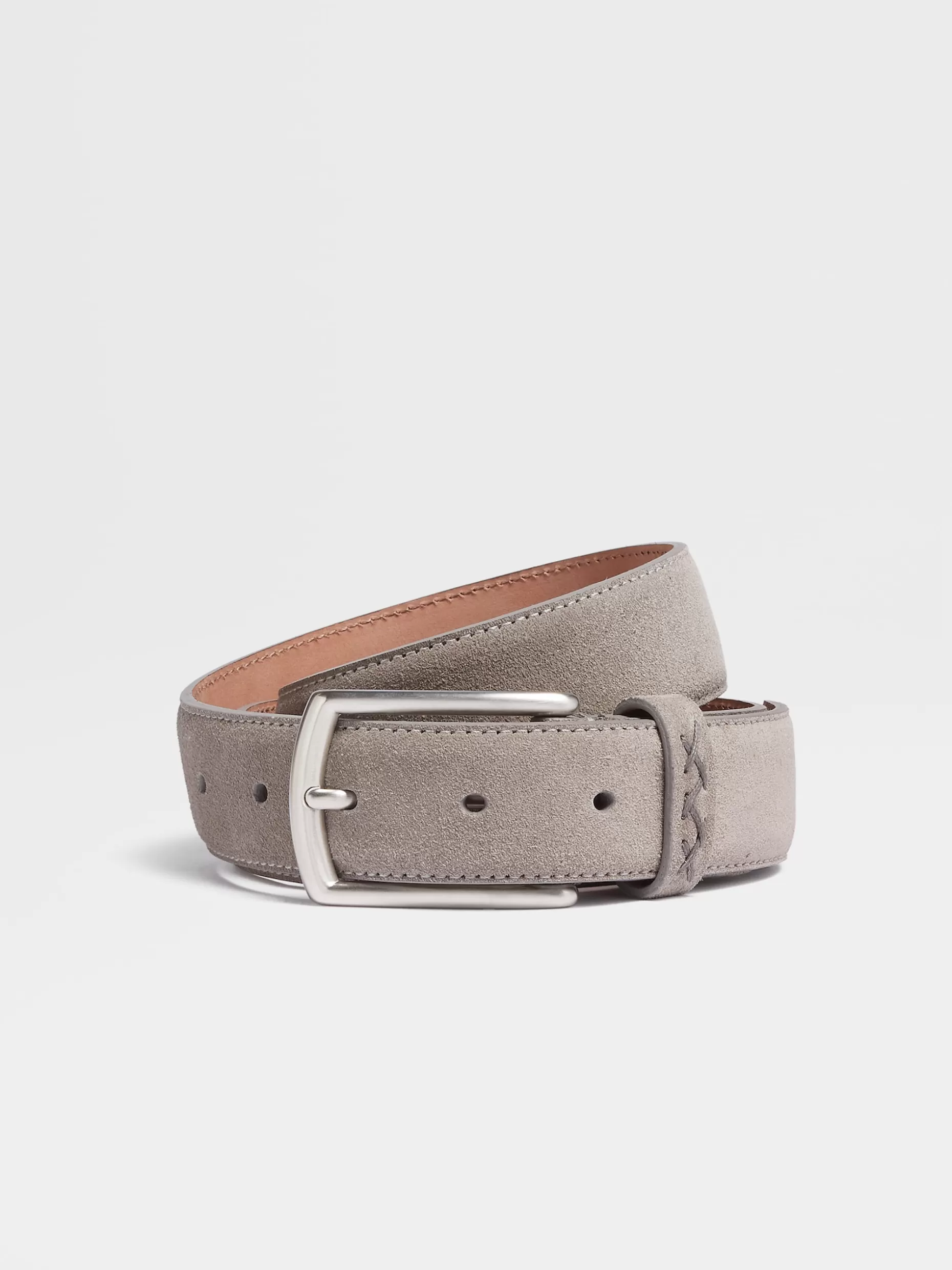 Men ZEGNA Suede Belt