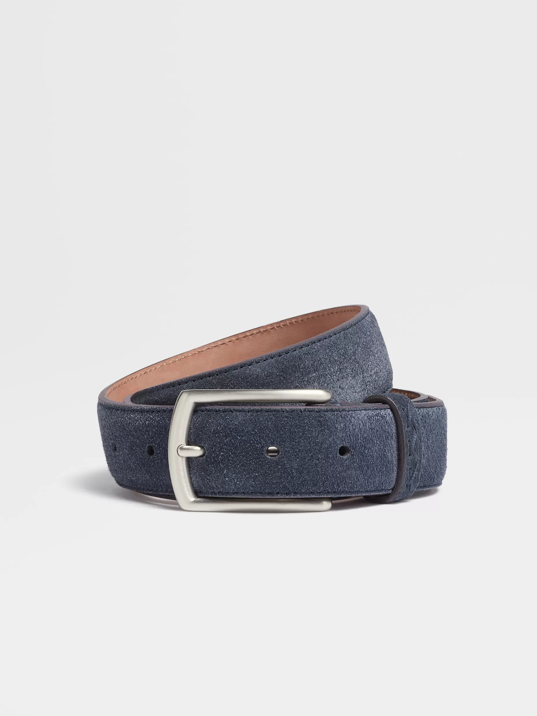 Men ZEGNA Suede Belt