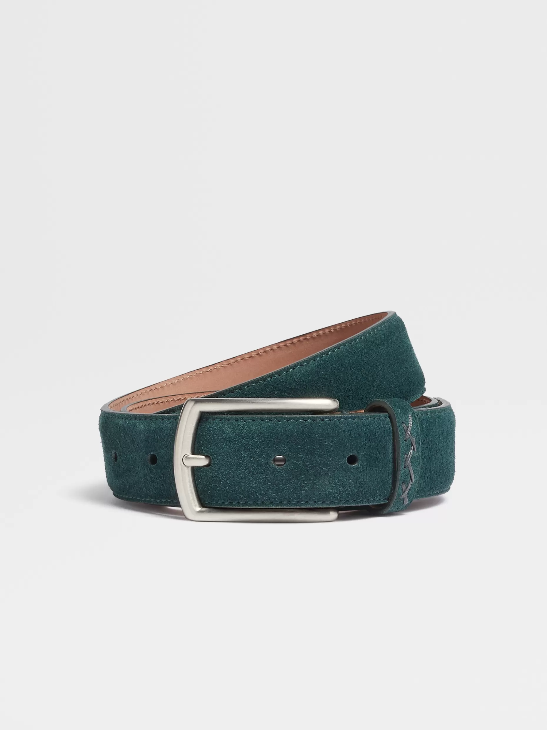 Men ZEGNA Suede Belt