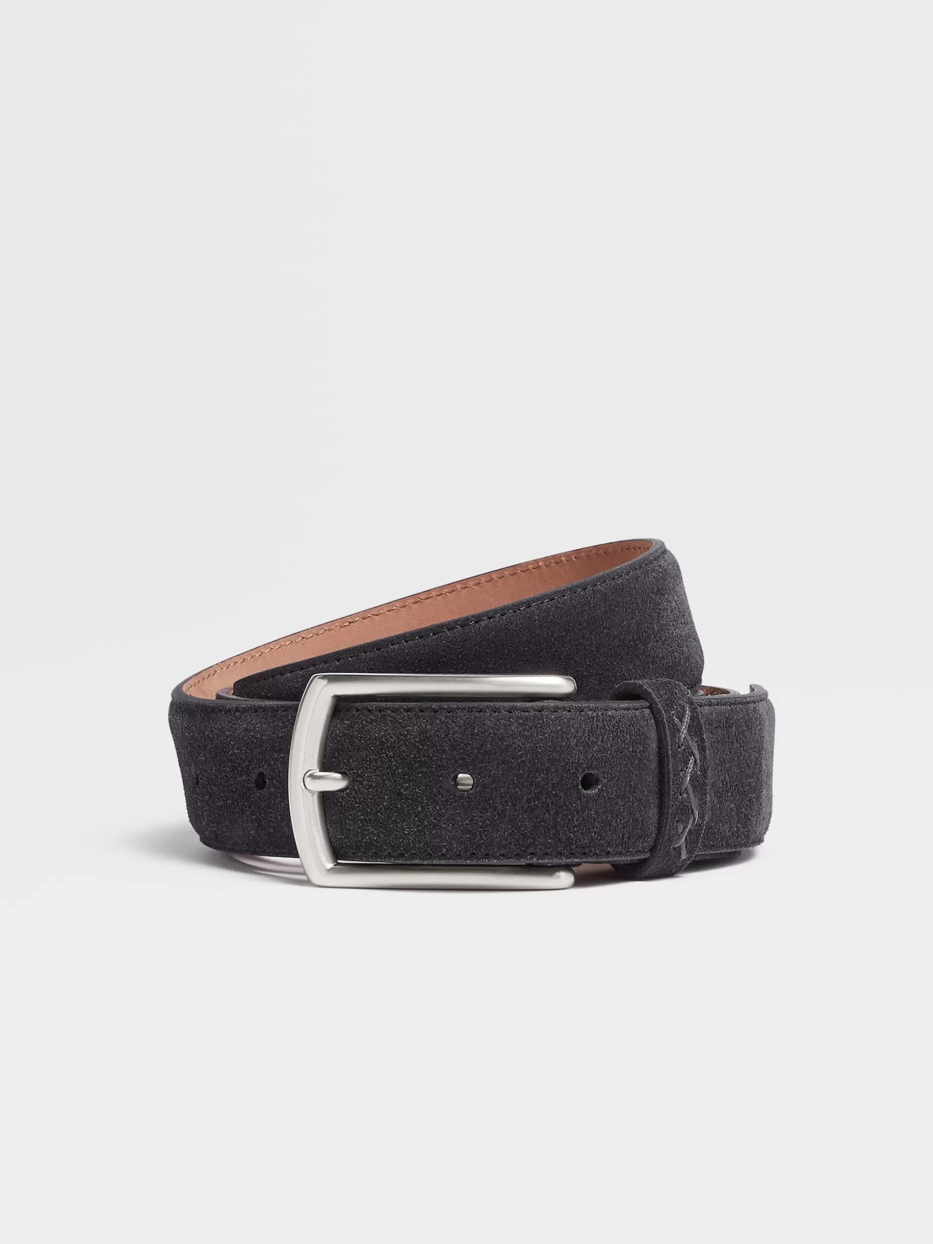 Men ZEGNA Suede Belt