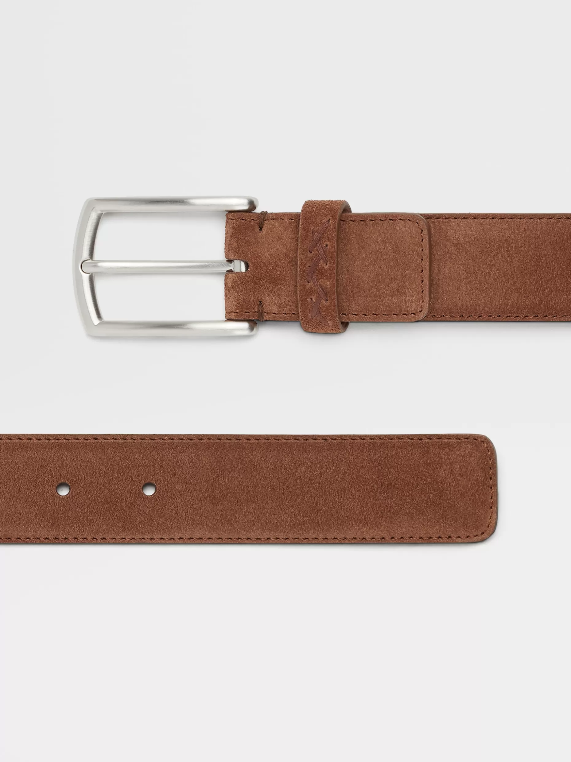 Men ZEGNA Suede Belt