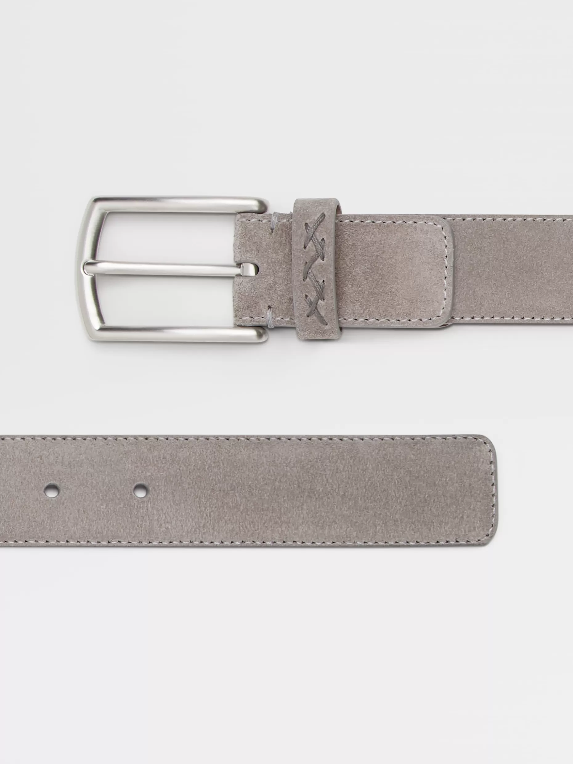 Men ZEGNA Suede Belt