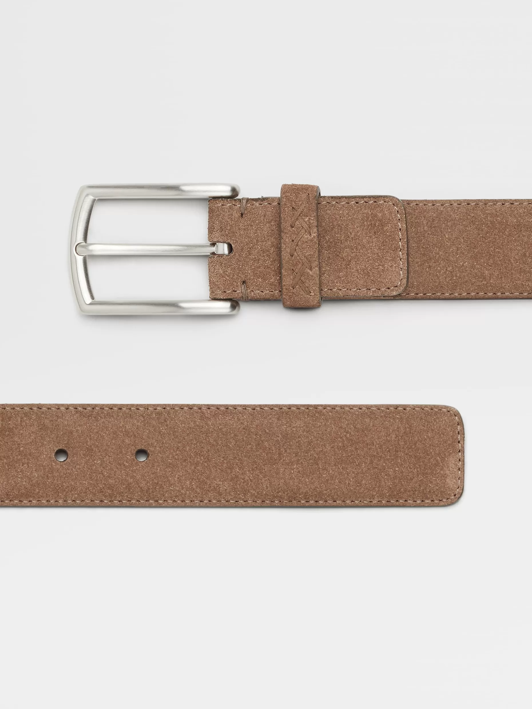 Men ZEGNA Suede Belt