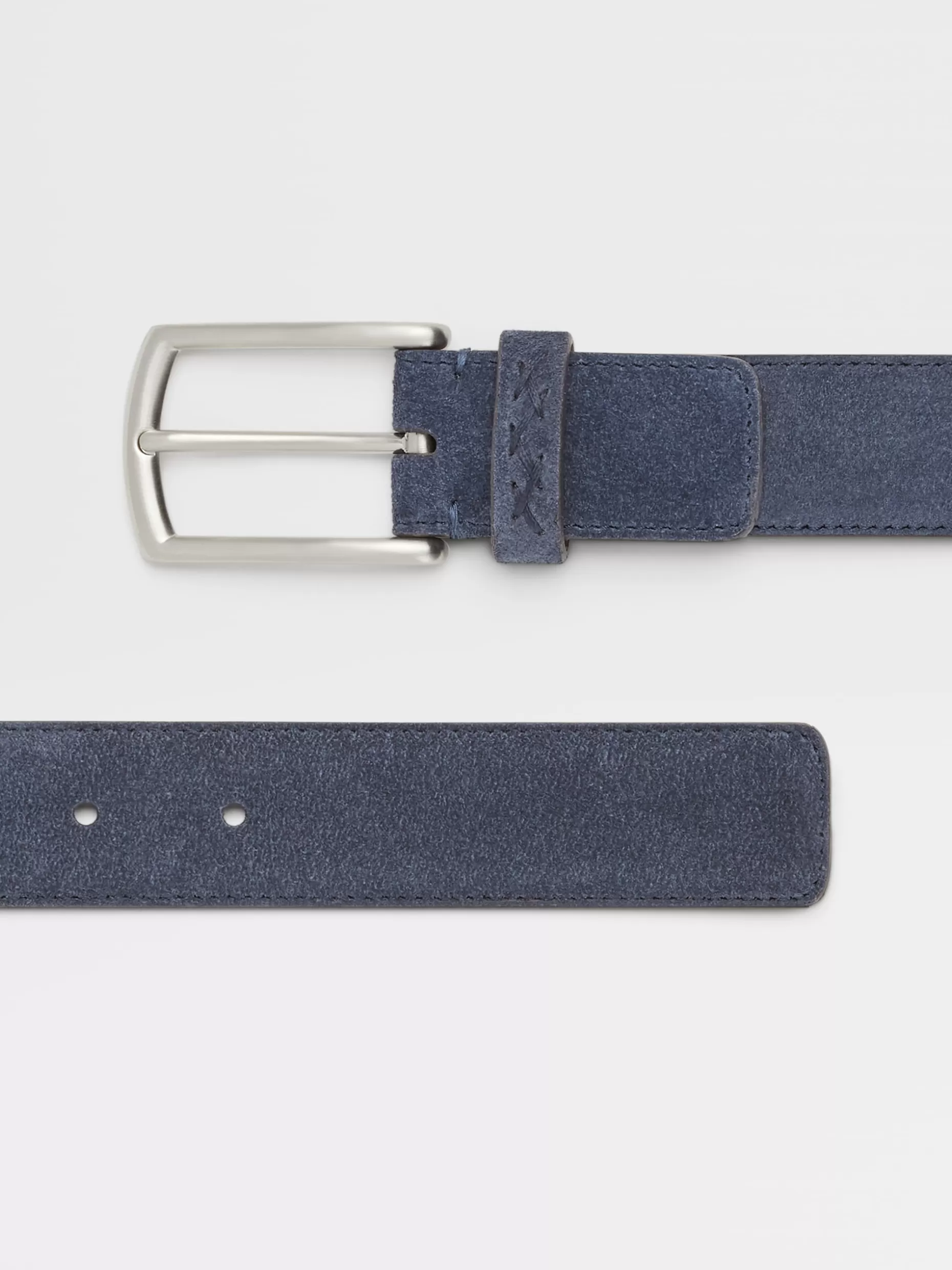 Men ZEGNA Suede Belt