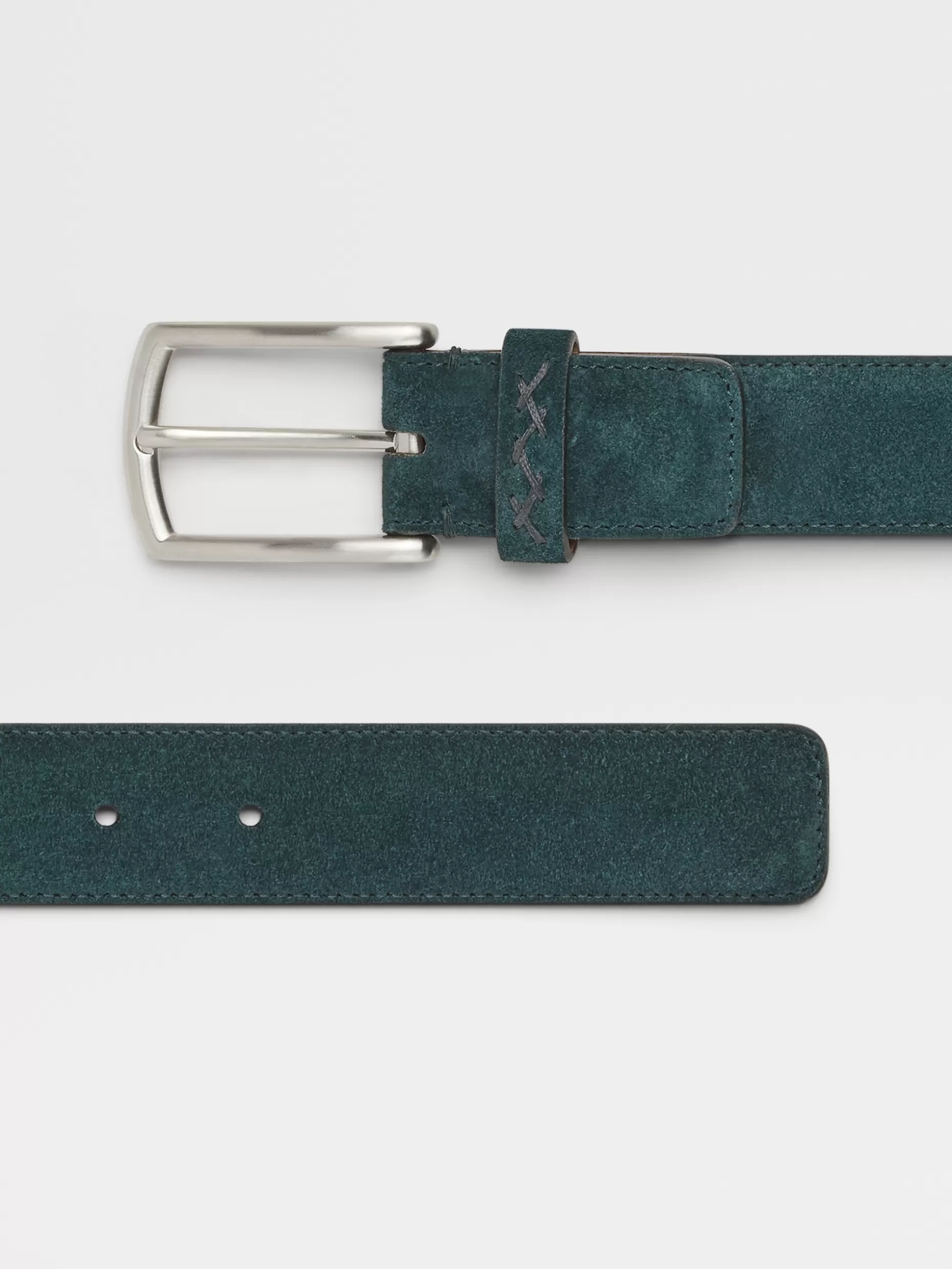 Men ZEGNA Suede Belt