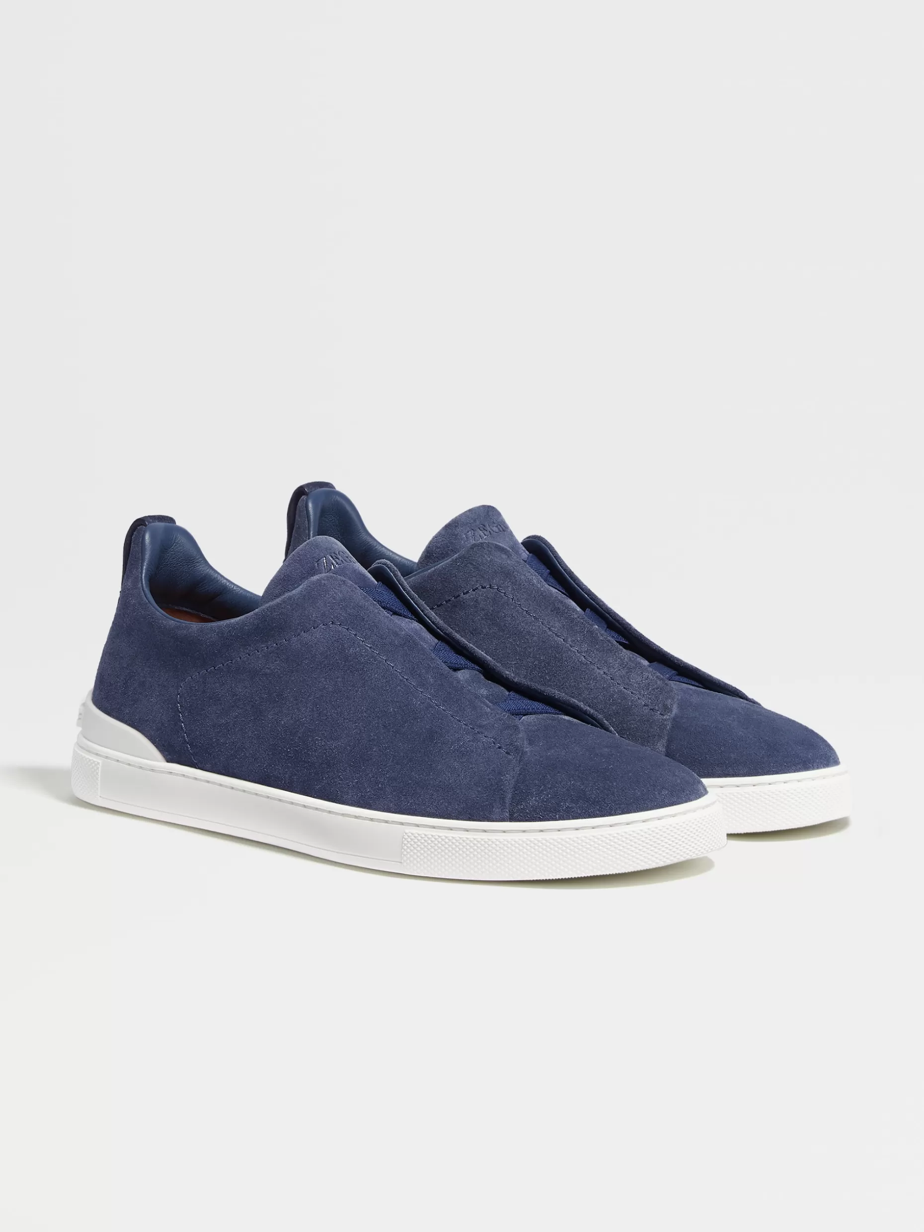 Men ZEGNA Suede Triple Stitch™ Sneakers