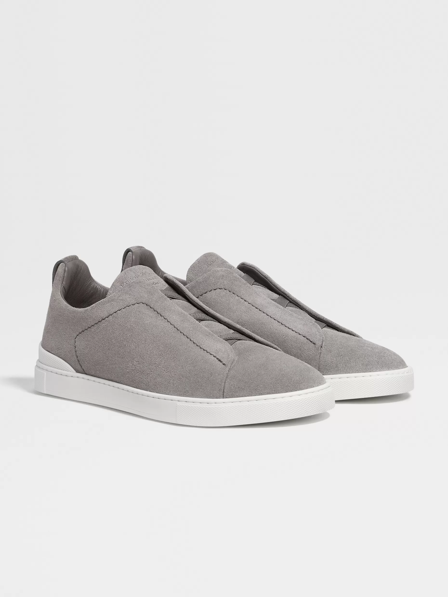 Men ZEGNA Suede Triple Stitch™ Sneakers