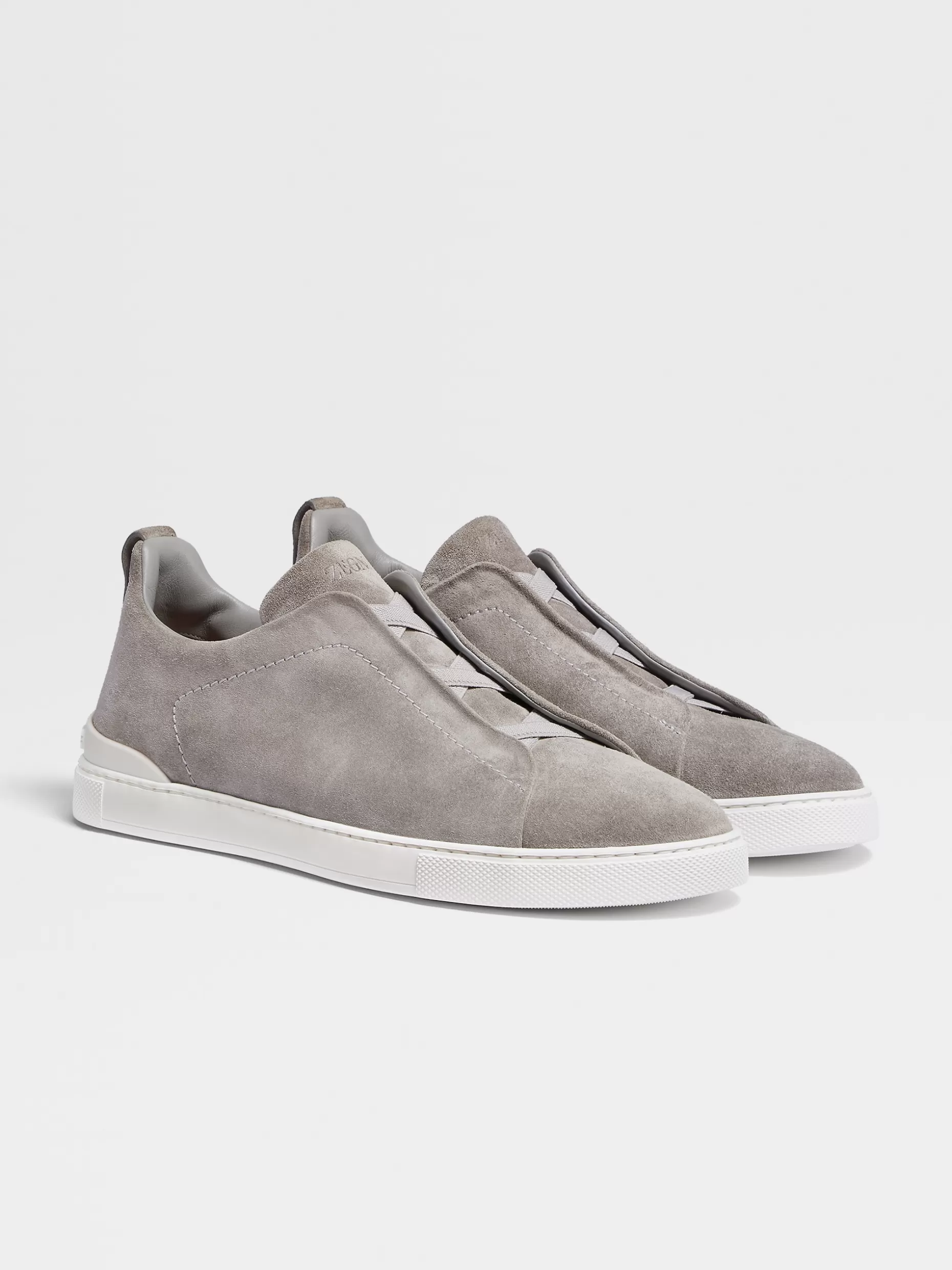 Men ZEGNA Suede Triple Stitch™ Sneakers