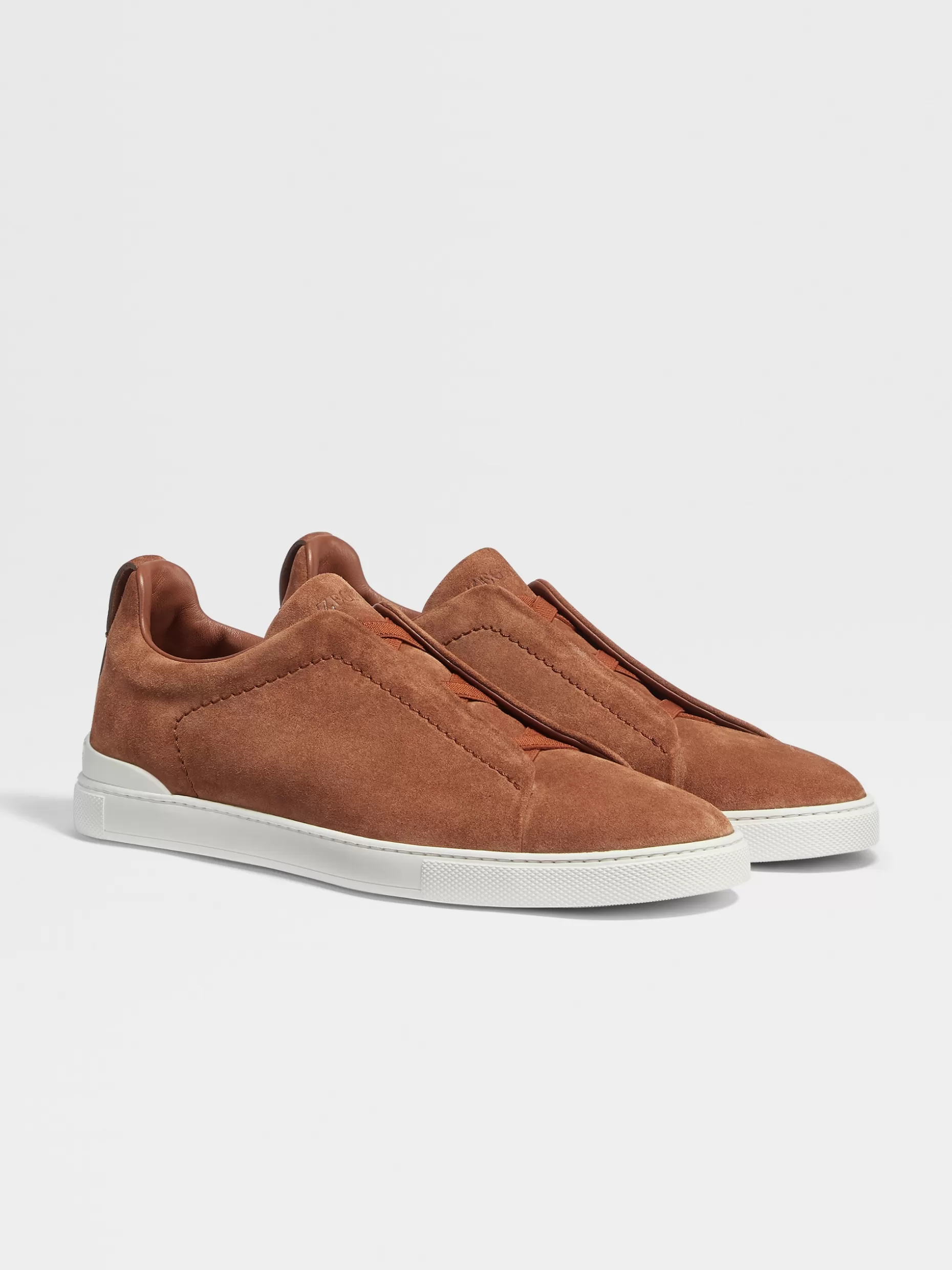 Men ZEGNA Suede Triple Stitch™ Sneakers