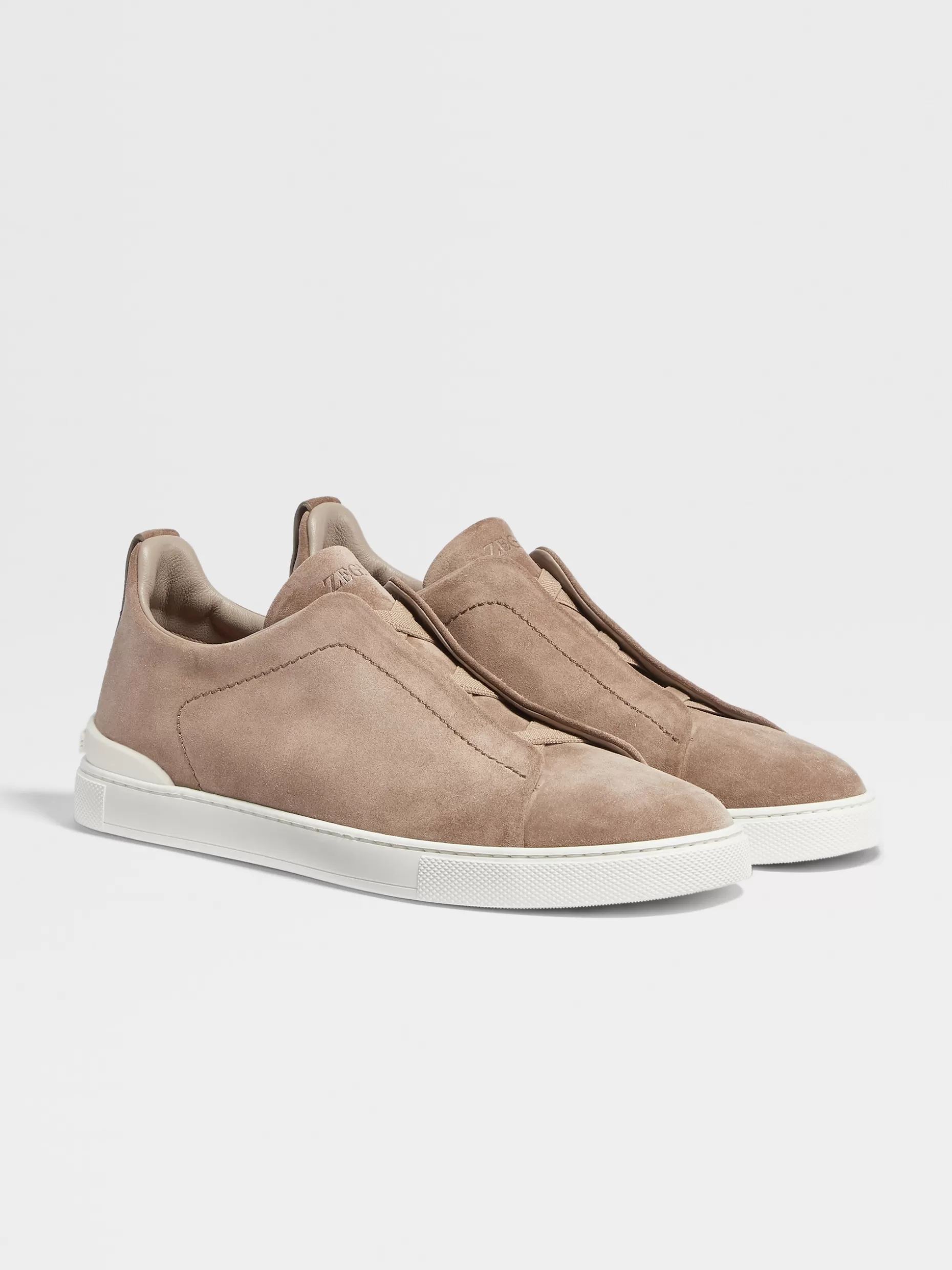 Men ZEGNA Suede Triple Stitch™ Sneakers