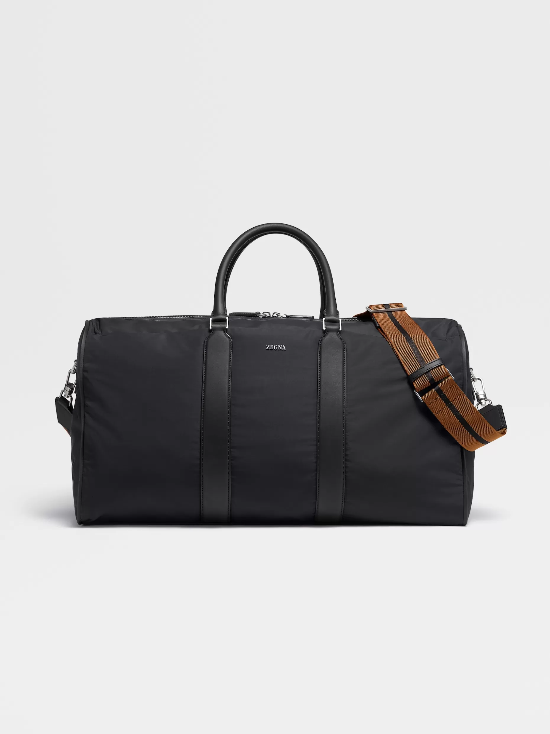 Men ZEGNA Technical Fabric Holdall 55 Bag