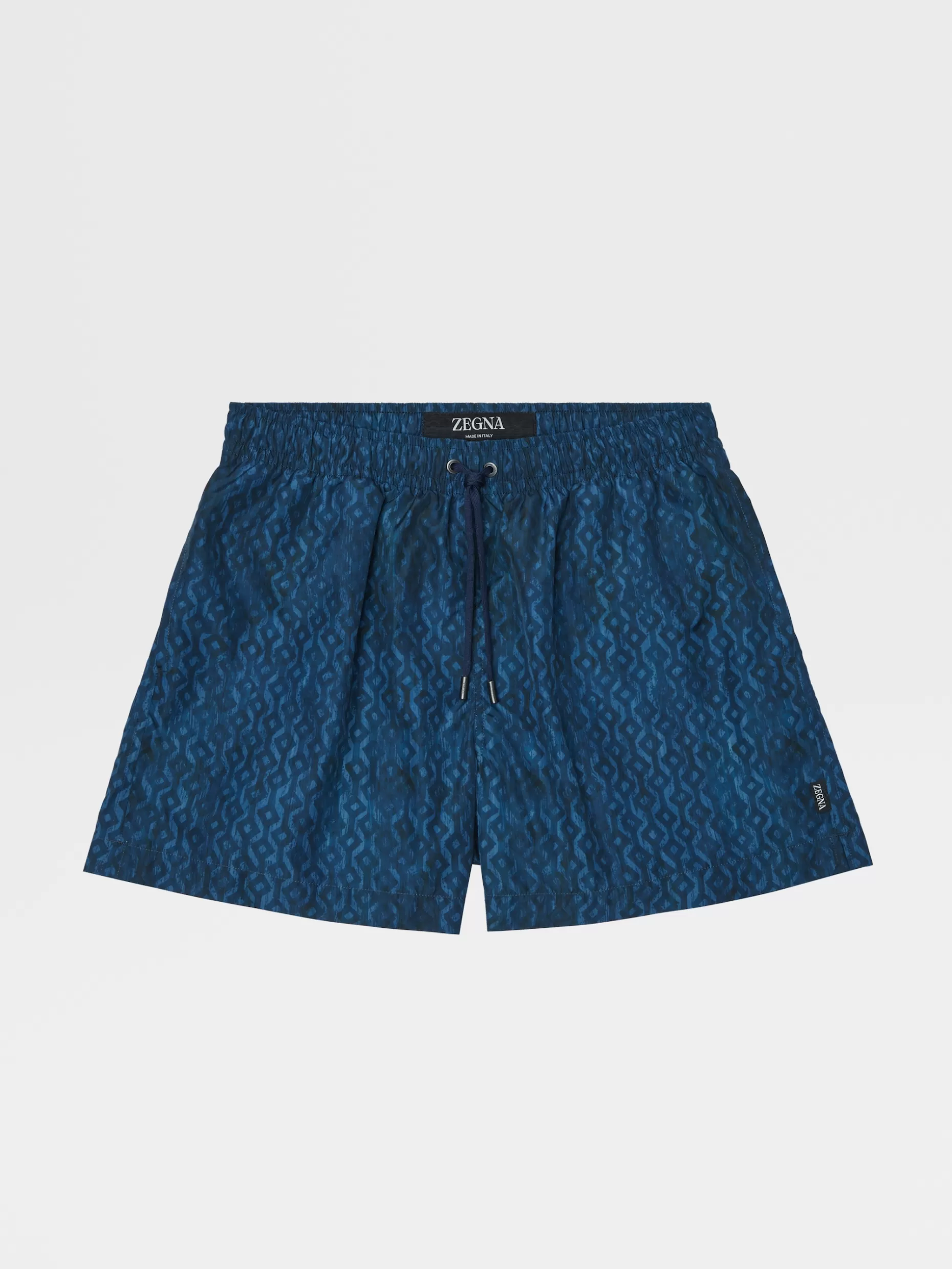 Men ZEGNA Technical Fabric Printed Swim Boxers