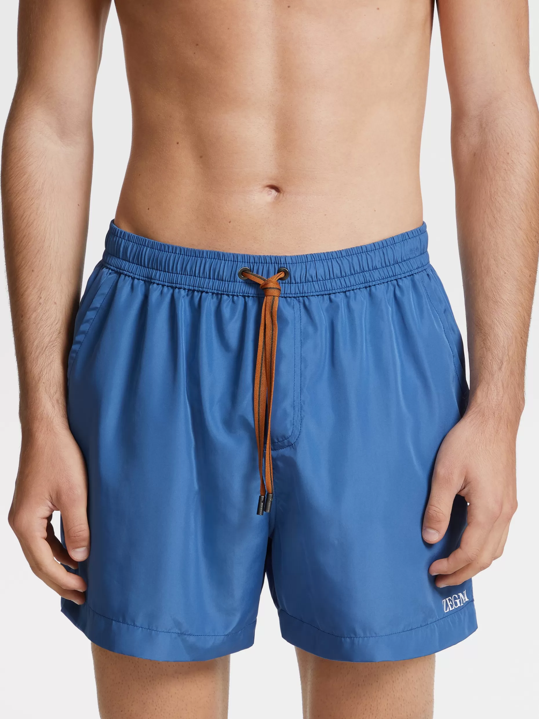 Men ZEGNA Technical Fabric Swim Boxers