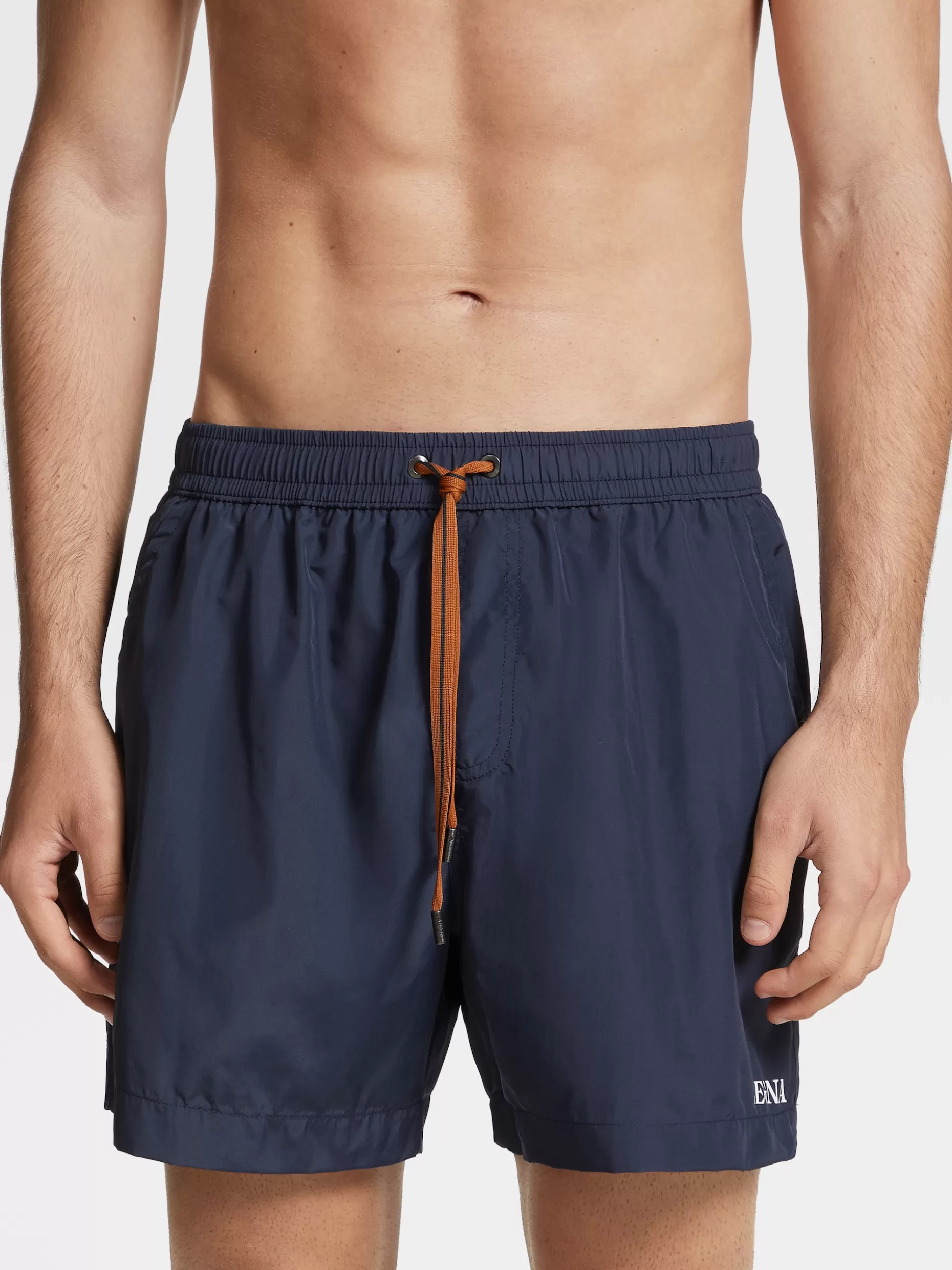 Men ZEGNA Technical Fabric Swim Boxers