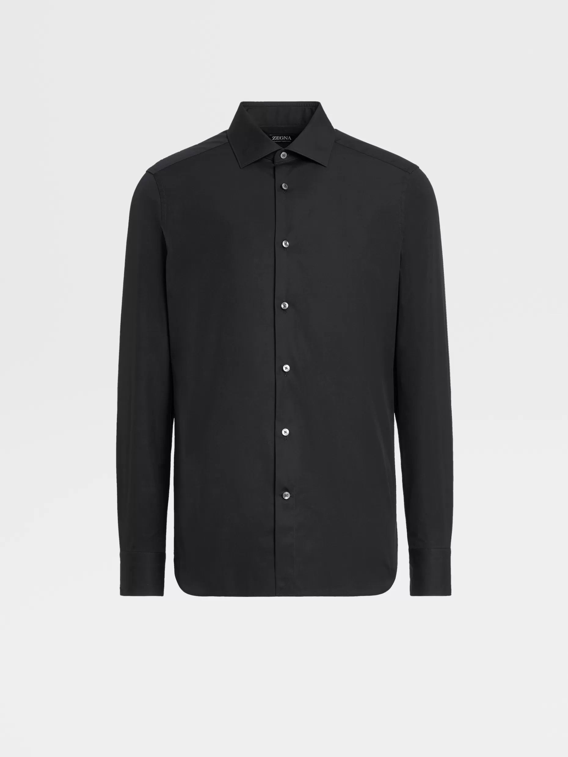 Men ZEGNA Trofeo™ Comfort Cotton Long-Sleeve Tailoring Shirt