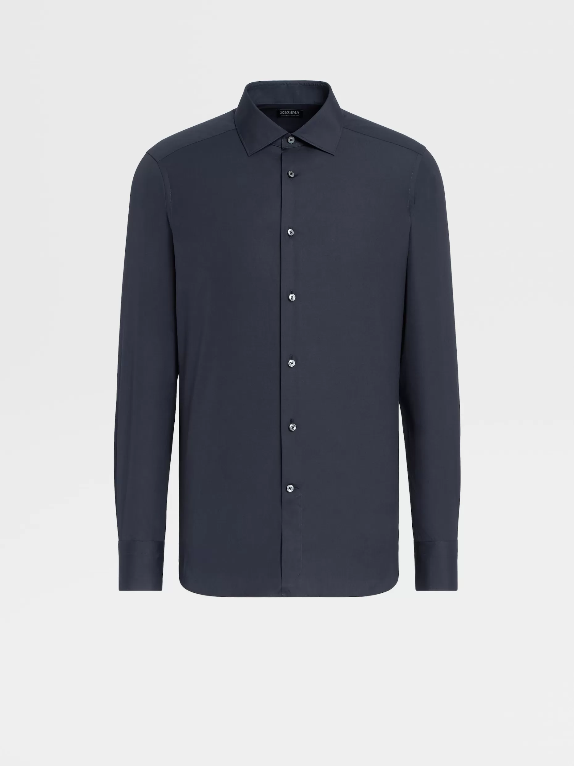 Men ZEGNA Trofeo™ Comfort Cotton Long-Sleeve Tailoring Shirt