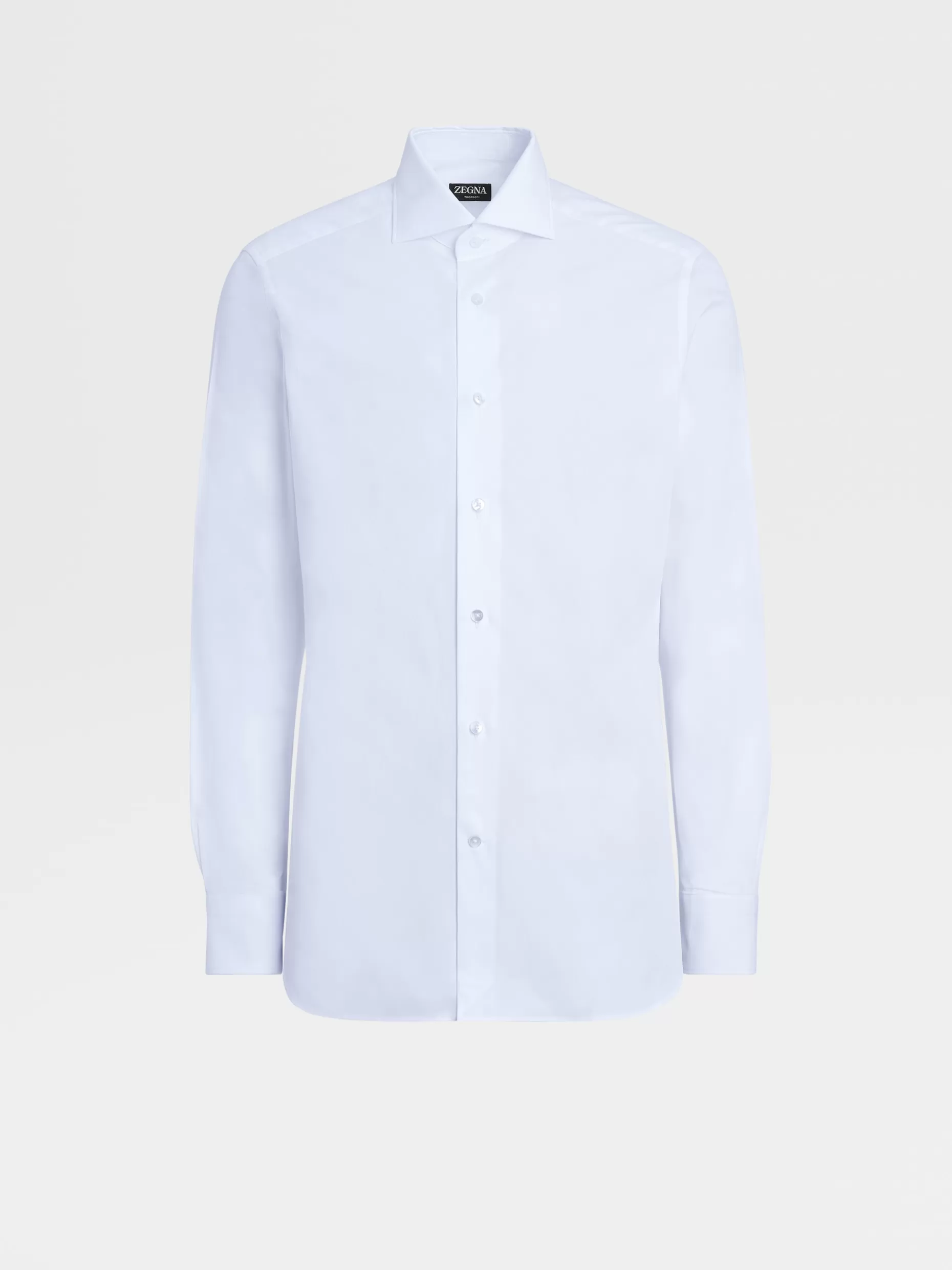 Men ZEGNA Trofeo™ Cotton Long-Sleeve Tailoring Shirt