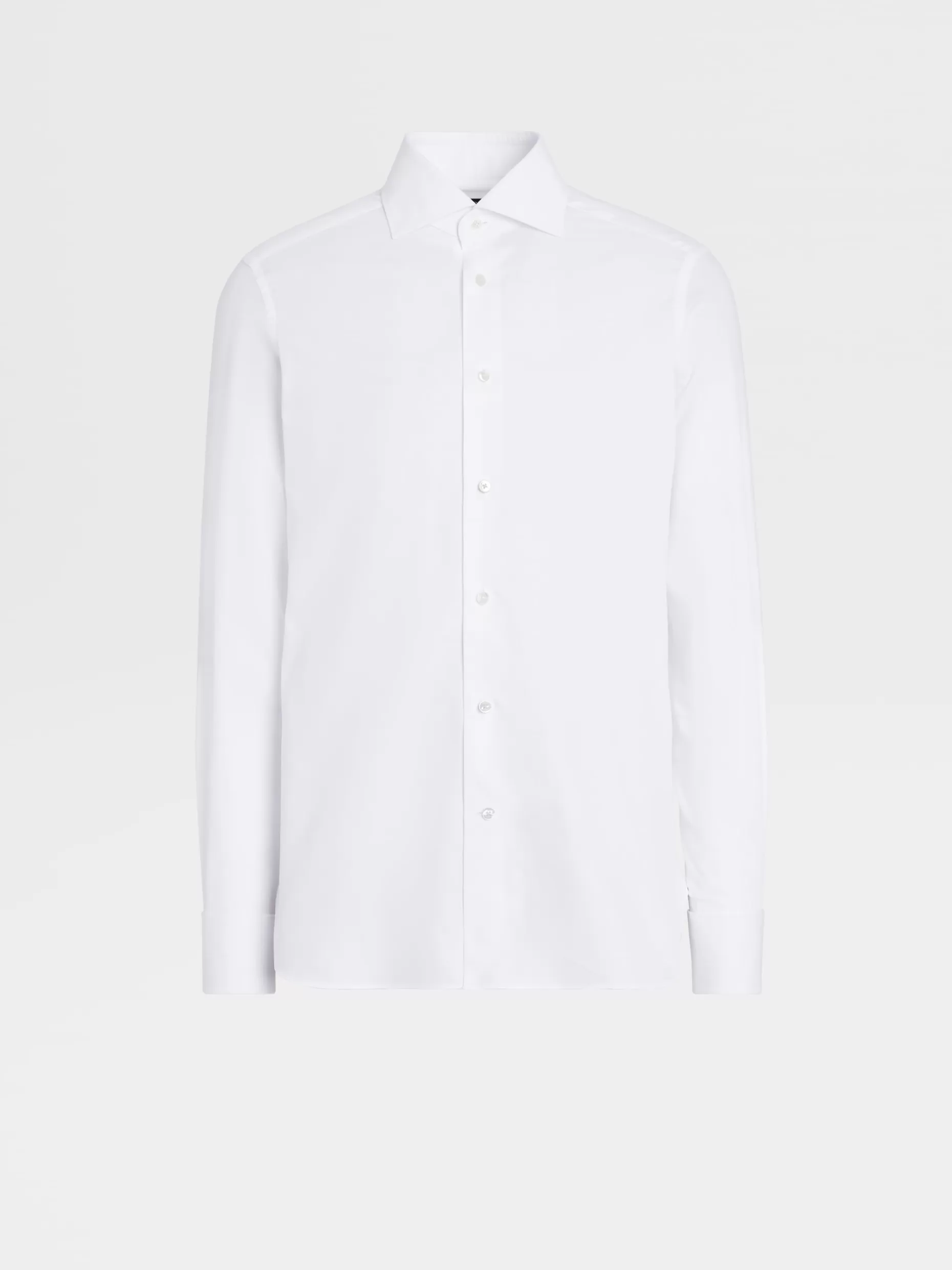 Men ZEGNA Trofeo™ Cotton Long-Sleeve Tailoring Shirt