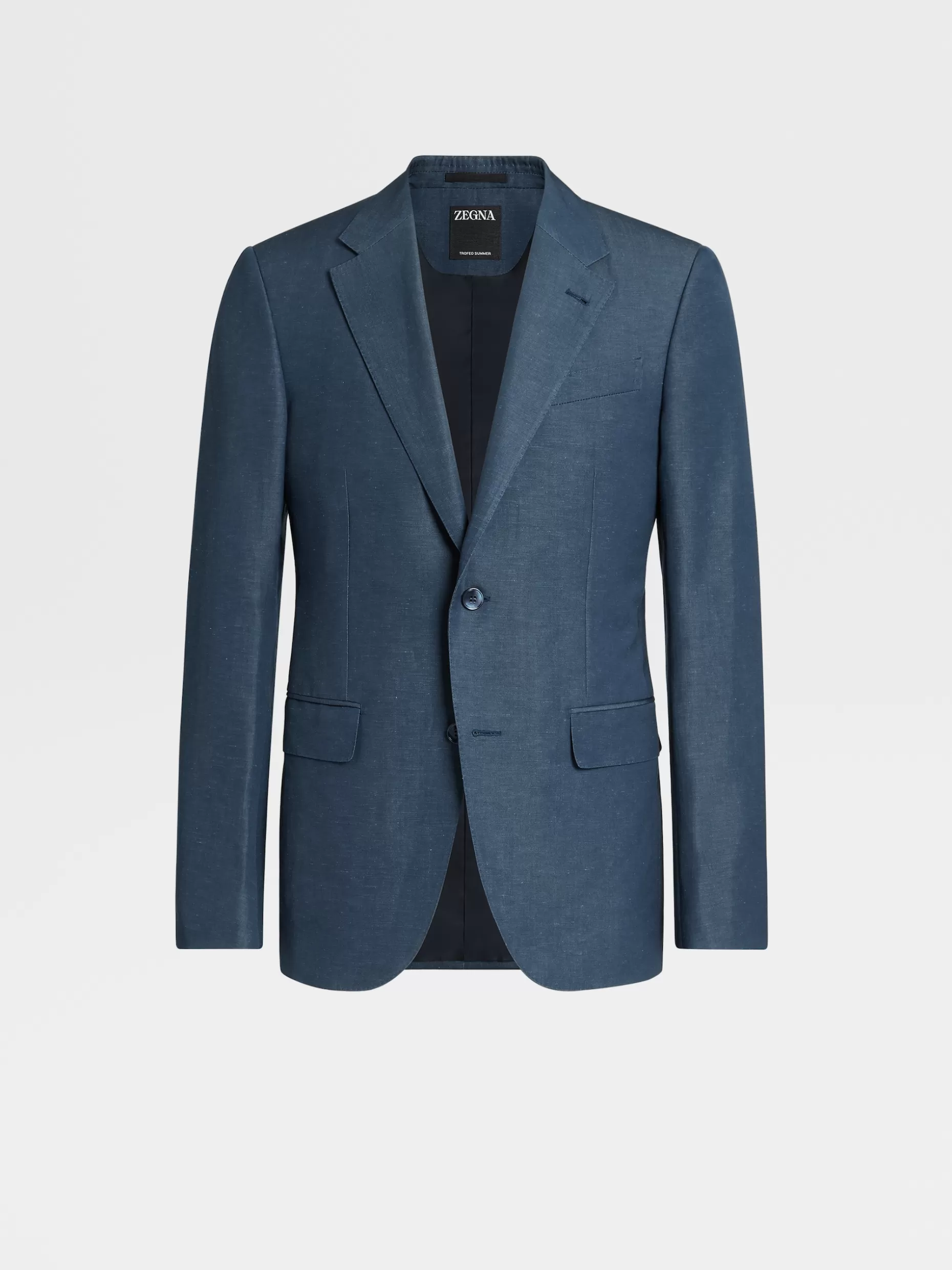 Men ZEGNA Trofeo™ Summer Wool And Linen Jacket