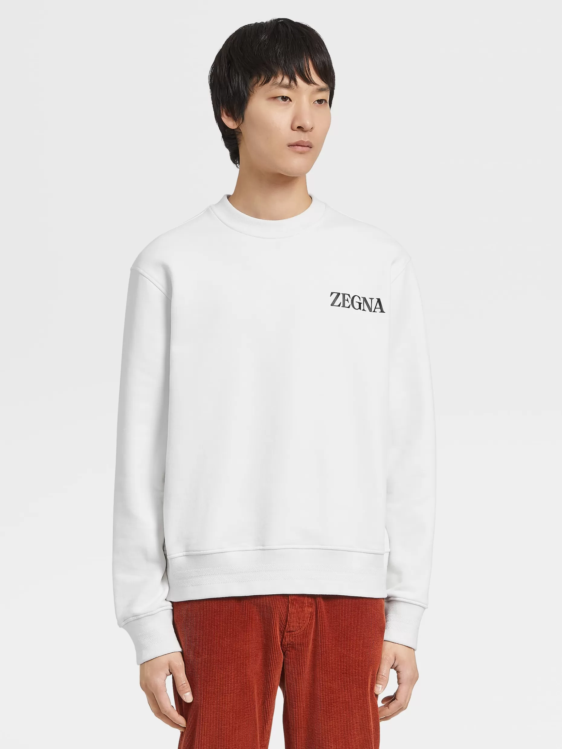 Men ZEGNA #Usetheexisting™ Cotton Crewneck Sweatshirt